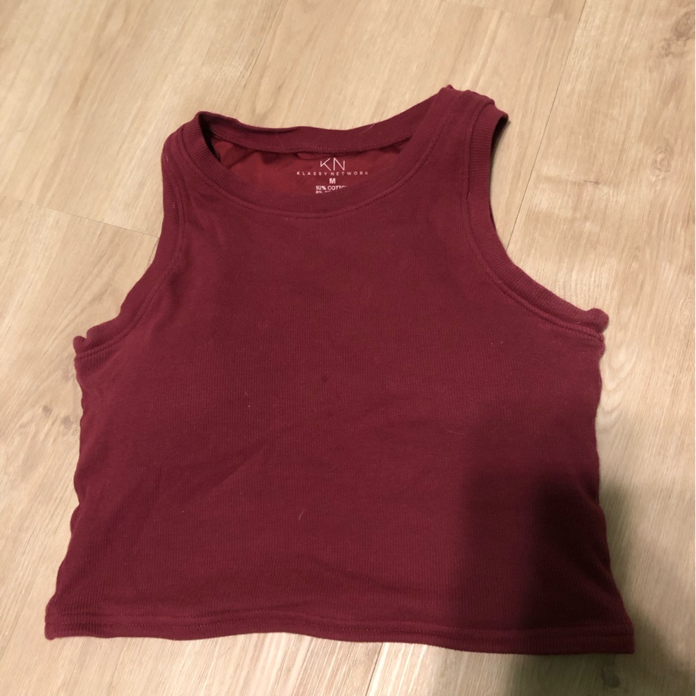 Klassy Network Razorback Crop Top